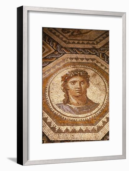Roman Mosaic of the Season Summer at Museum of Pagan Art, Arles, France, c1st-2nd century-Unknown-Framed Giclee Print