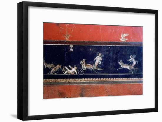 Roman mural, House of the Vettii, Pompeii, Italy. Artist: Unknown-Unknown-Framed Giclee Print