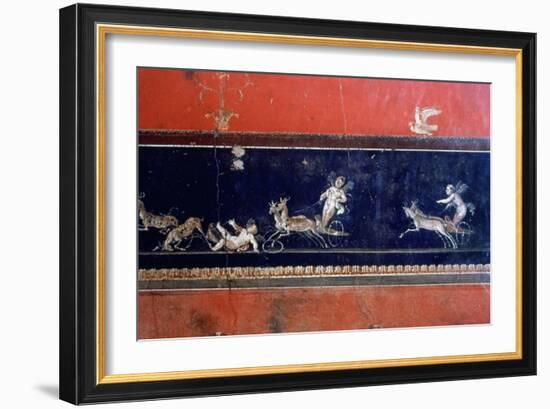 Roman mural, House of the Vettii, Pompeii, Italy. Artist: Unknown-Unknown-Framed Giclee Print