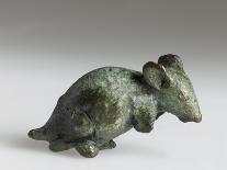 Figurine of a Mouse, C.30 BC - AD 384-Roman Period Egyptian-Framed Premier Image Canvas