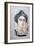 Roman period Egyptian portrait of a woman. Artist: Unknown-Unknown-Framed Giclee Print