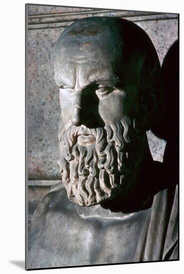 Roman portrait bust of the Greek dramatist Aeschylus, 6th century BC. Artist: Unknown-Unknown-Mounted Giclee Print