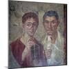 Roman portrait of Terentius Neo and his wife, 1st century. Artist: Unknown-Unknown-Mounted Giclee Print