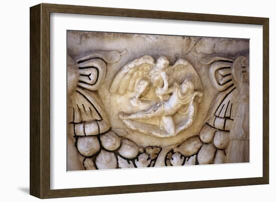 Roman Relief of the Rape of Ganymede, Turkey-null-Framed Giclee Print