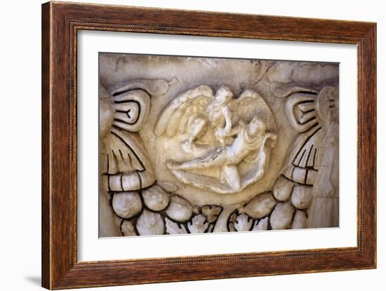 Roman Relief of the Rape of Ganymede, Turkey-null-Framed Giclee Print