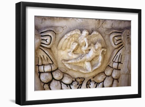 Roman Relief of the Rape of Ganymede, Turkey-null-Framed Giclee Print