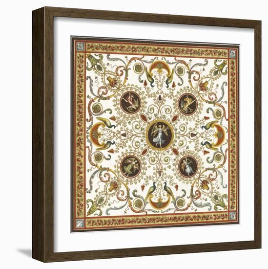 Roman Repeat - Victoria-Historic Collection-Framed Giclee Print