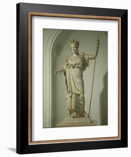 Roman Replica of the Athena Farnese-Phidias-Framed Giclee Print