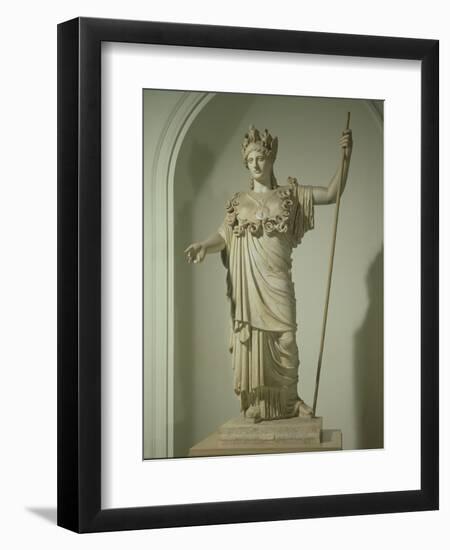 Roman Replica of the Athena Farnese-Phidias-Framed Giclee Print