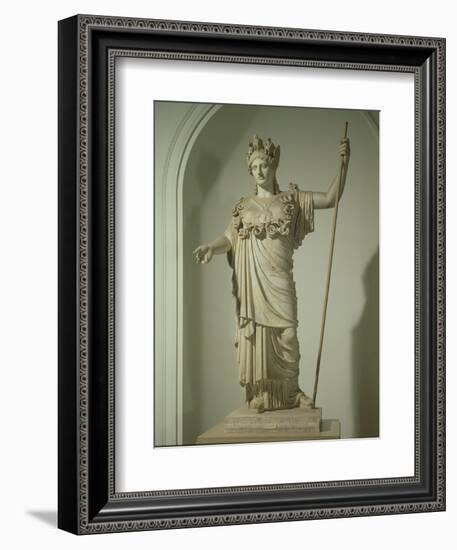 Roman Replica of the Athena Farnese-Phidias-Framed Giclee Print