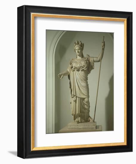 Roman Replica of the Athena Farnese-Phidias-Framed Giclee Print