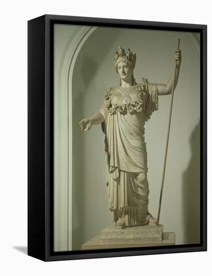 Roman Replica of the Athena Farnese-Phidias-Framed Premier Image Canvas