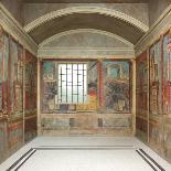 Wall painting from a Villa at Boscoreale, c.50–40 B.C.-Roman Republican Period-Mounted Giclee Print