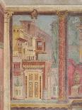 Wall painting from the cubiculum of a villa at Boscoreale, c.50-40 B.C-Roman Republican Period-Laminated Giclee Print