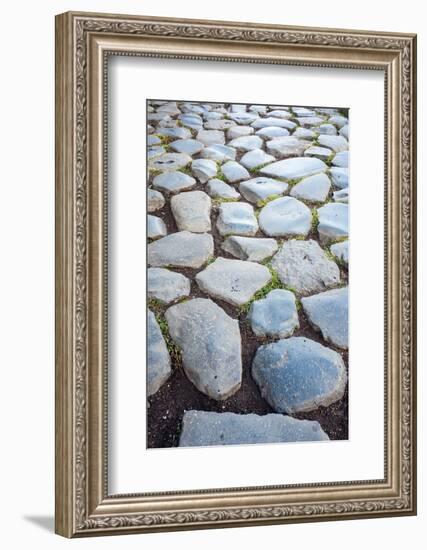 Roman Road Close to Arch of Constantine, Arco Di Costantino, Rome, Latium, Italy-Nico Tondini-Framed Photographic Print