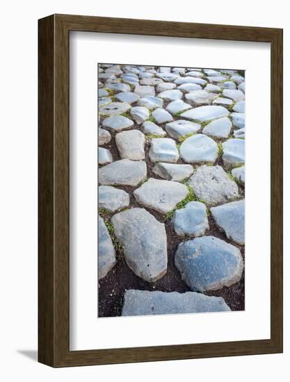 Roman Road Close to Arch of Constantine, Arco Di Costantino, Rome, Latium, Italy-Nico Tondini-Framed Photographic Print