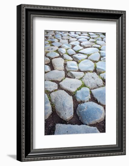 Roman Road Close to Arch of Constantine, Arco Di Costantino, Rome, Latium, Italy-Nico Tondini-Framed Photographic Print