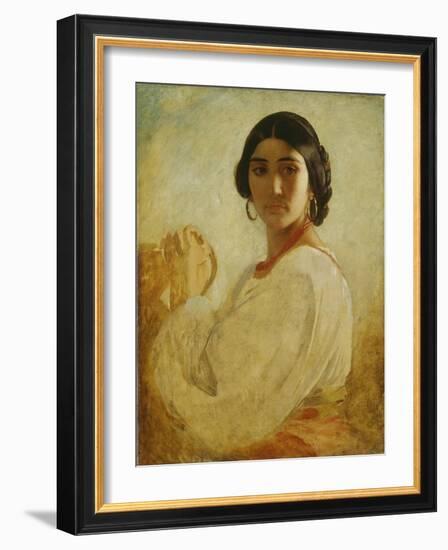 Roman. Römerin. 1860-Anselm Feuerbach-Framed Giclee Print