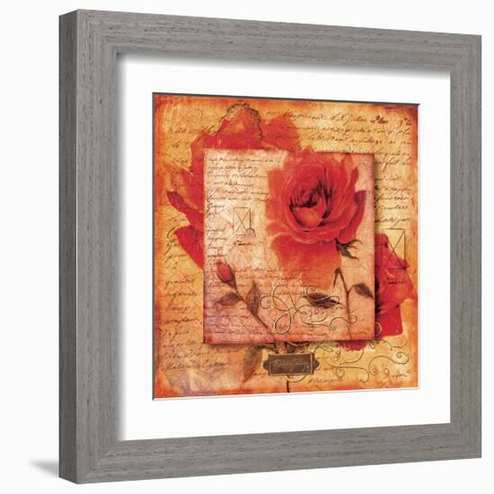 Roman Rose Gallery-Rowena-Joadoor-Framed Art Print