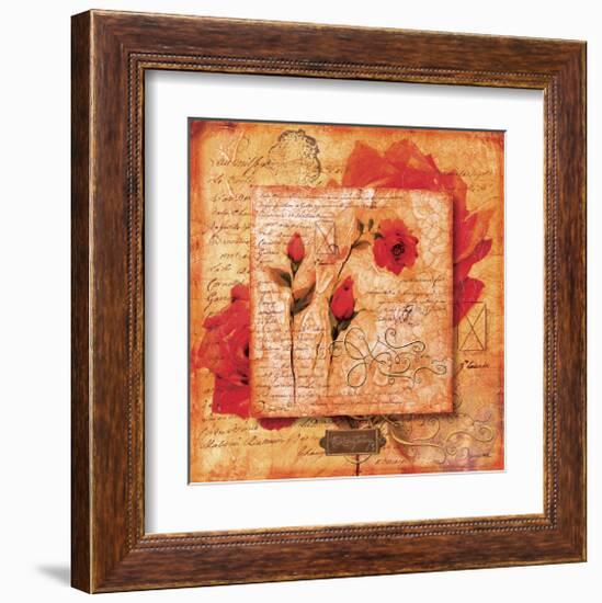 Roman Rose Gallery-Smaragda-Joadoor-Framed Art Print