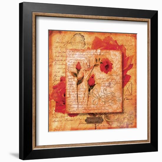 Roman Rose Gallery-Smaragda-Joadoor-Framed Art Print