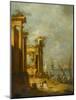 Roman Ruins Near the Lagoon, c.1765-1775-Francesco Guardi-Mounted Giclee Print