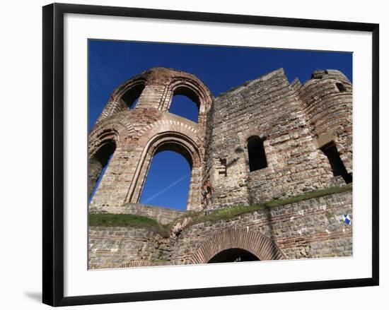 Roman Ruins of the Kaiserthermen, UNESCO World Heritage Site, Trier, Rhineland-Palatinate, Germany,-Hans Peter Merten-Framed Photographic Print