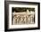 Roman sarcophagus, Ostia Antica archaeological site, Ostia, Rome province, Latium (Lazio), Italy-Nico Tondini-Framed Photographic Print