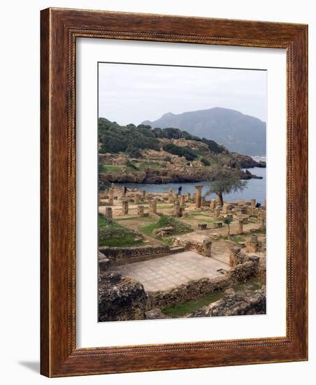 Roman Site of Tipasa, UNESCO World Heritage Site, Algeria, North Africa, Africa-Ethel Davies-Framed Photographic Print