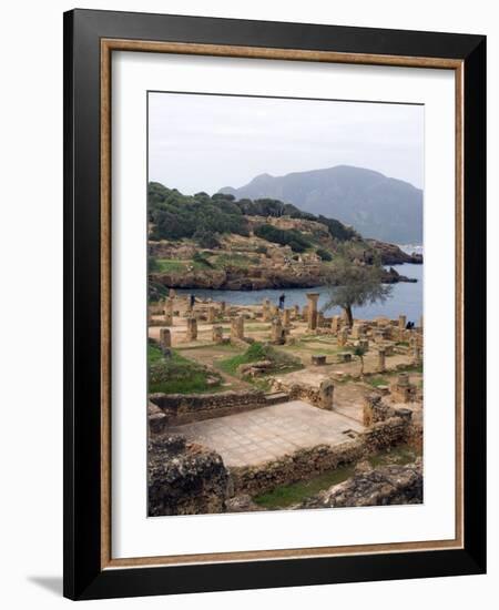 Roman Site of Tipasa, UNESCO World Heritage Site, Algeria, North Africa, Africa-Ethel Davies-Framed Photographic Print