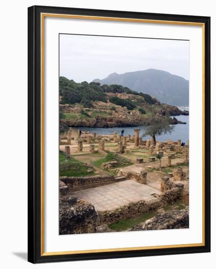 Roman Site of Tipasa, UNESCO World Heritage Site, Algeria, North Africa, Africa-Ethel Davies-Framed Photographic Print