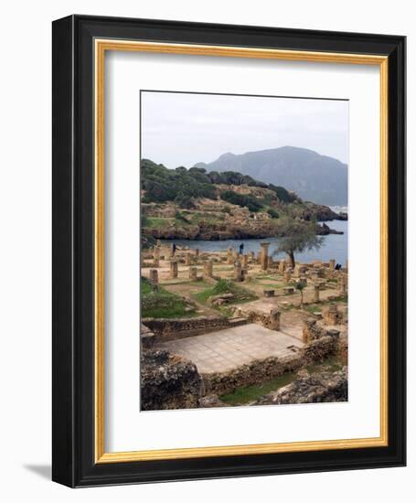 Roman Site of Tipasa, UNESCO World Heritage Site, Algeria, North Africa, Africa-Ethel Davies-Framed Photographic Print