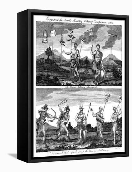 Roman Soldiers, 1801-null-Framed Premier Image Canvas
