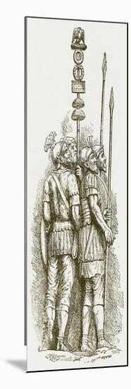 Roman Soldiers, Illustration for 'History of England' by H. O. Arnold-Forster, Published 1897-English-Mounted Giclee Print