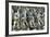 Roman Soldiers Taking Part in Decursio, the Ritual Circling of Funeral Pyre, C180-196-null-Framed Photographic Print