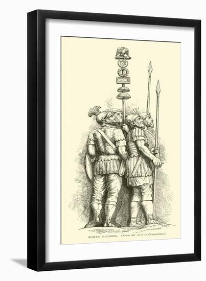 Roman Soldiers-null-Framed Giclee Print