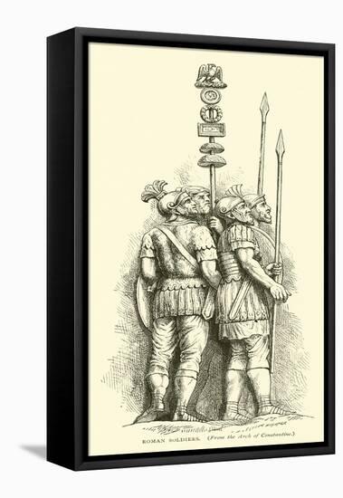 Roman Soldiers-null-Framed Premier Image Canvas