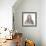Roman statue of the High Priestess of Vesta-Unknown-Framed Giclee Print displayed on a wall