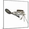 Roman Swiss Army Knife , Middle Roman 201 CE - 300 CE (Silver & Iron)-Roman-Mounted Giclee Print