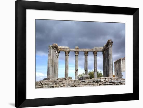 Roman Temple, Evora, UNESCO World Heritage Site, Portugal, Europe-Richard Maschmeyer-Framed Photographic Print