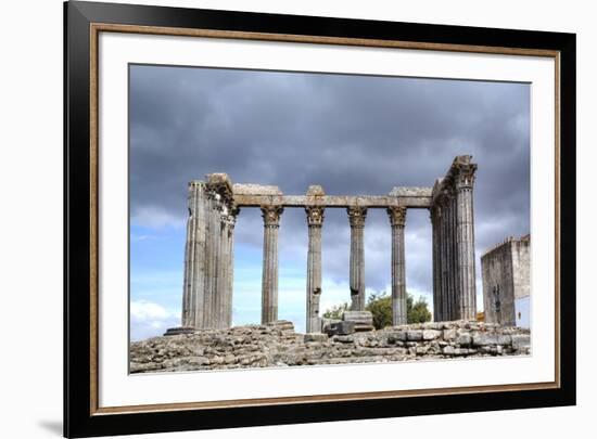 Roman Temple, Evora, UNESCO World Heritage Site, Portugal, Europe-Richard Maschmeyer-Framed Photographic Print