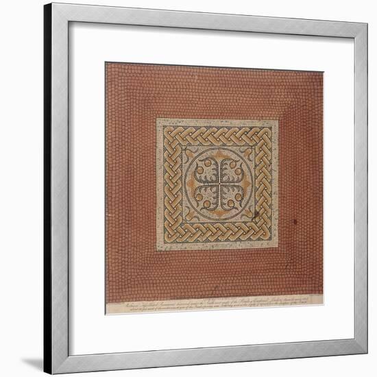 Roman Tessellated Pavement Beneath Bank of England, London, 1806-Thomas Fisher-Framed Giclee Print