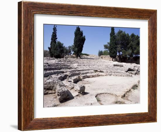 Roman Theatre, Alcudia, Majorca, Balearic Islands, Spain-Jack Jackson-Framed Photographic Print