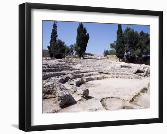 Roman Theatre, Alcudia, Majorca, Balearic Islands, Spain-Jack Jackson-Framed Photographic Print