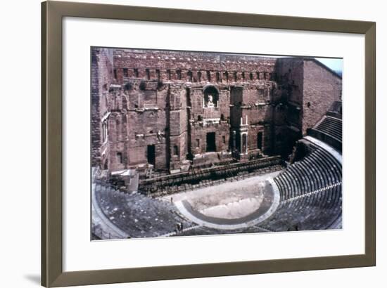 Roman Theatre at Orange, France-null-Framed Photographic Print