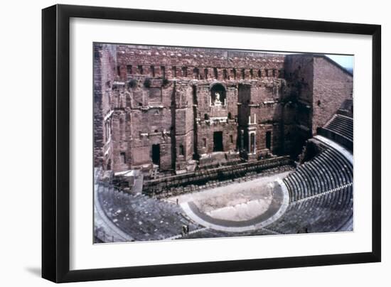 Roman Theatre at Orange, France-null-Framed Photographic Print