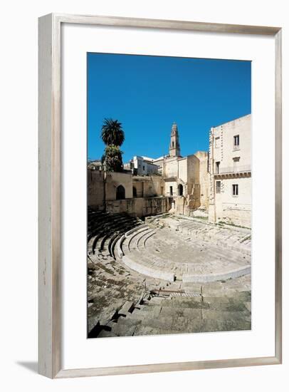 Roman Theatre - Lecce, 1st Century, Stone-null-Framed Photographic Print