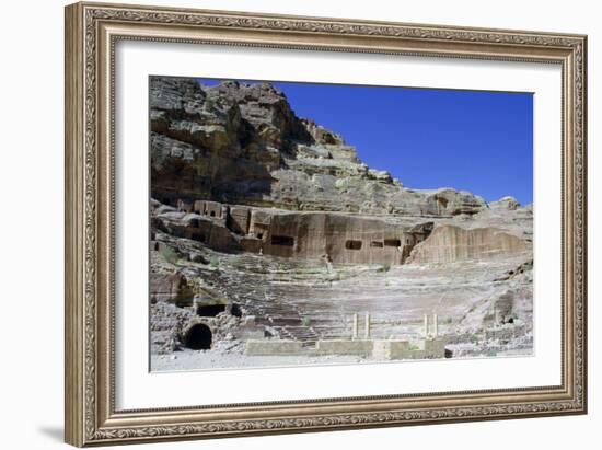 Roman Theatre, Petra, Jordan-Vivienne Sharp-Framed Photographic Print