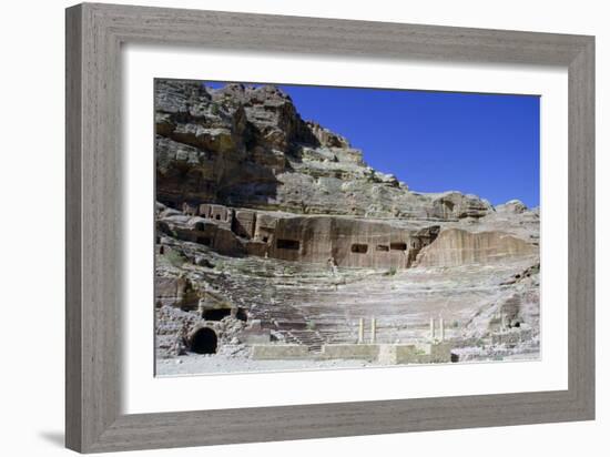 Roman Theatre, Petra, Jordan-Vivienne Sharp-Framed Photographic Print