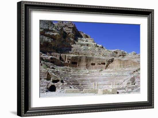 Roman Theatre, Petra, Jordan-Vivienne Sharp-Framed Photographic Print